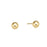 Classic Ball Studs - Gold Earrings eNewton 6mm 