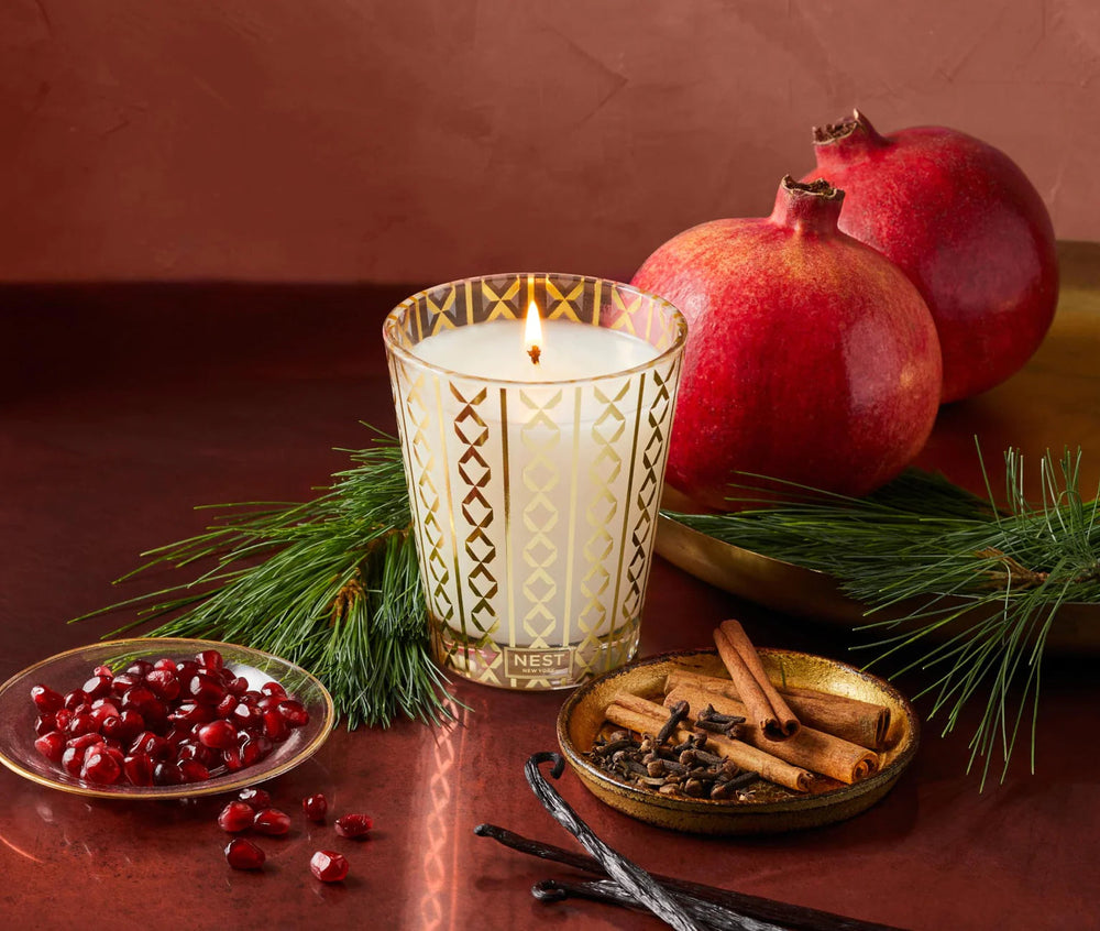 Classic Candle 8.1 oz - Holiday Candle Nest 