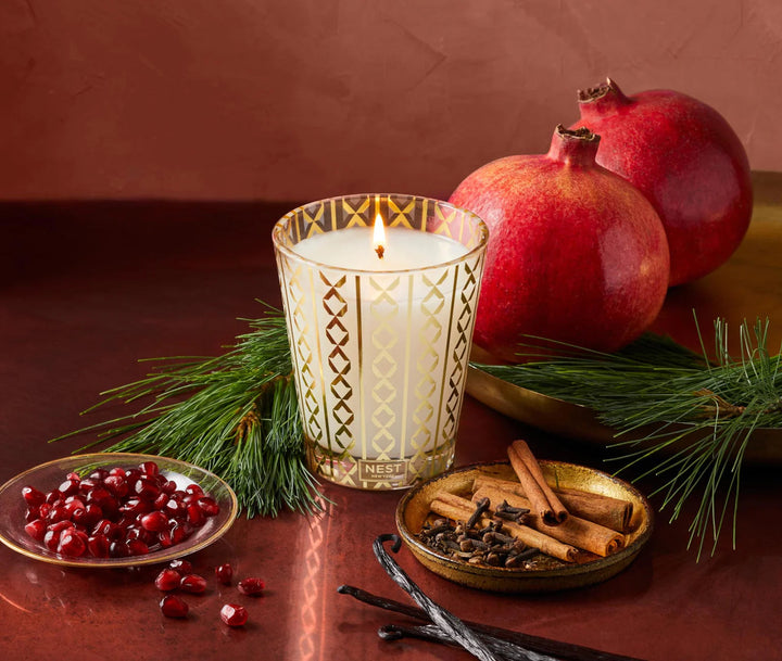 Classic Candle 8.1 oz - Holiday Candle Nest 