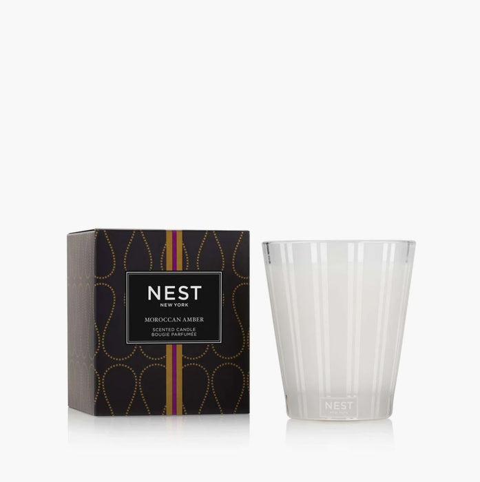 Classic Candle 8.1 oz - Moroccan Amber Candle Nest 