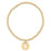 Classic Gold 3mm Bead Bracelet - Blessed Charm Bracelets eNewton 