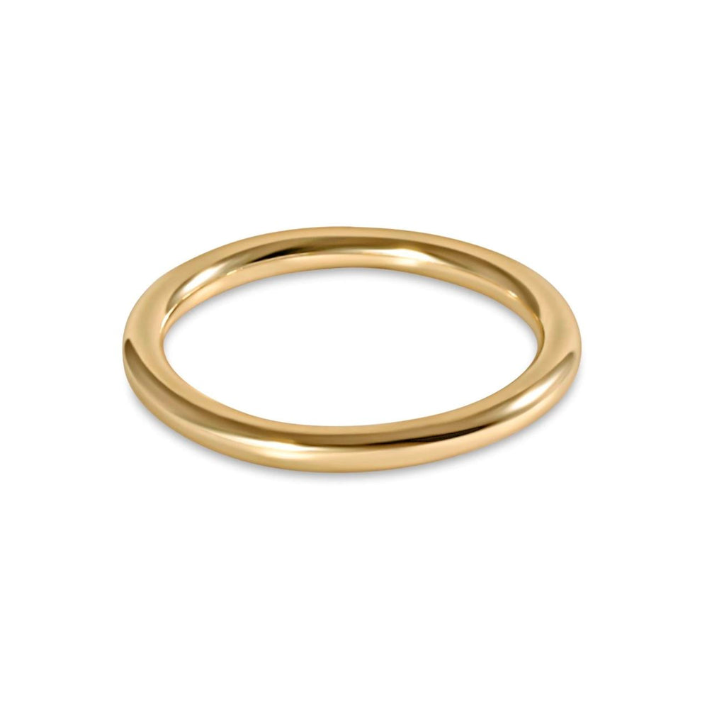 Classic Gold Band Ring Ring eNewton 