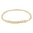 Classic Gold Beaded Bliss 3mm Bead Bracelet - Gold Bracelet eNewton 4mm 