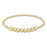 Classic Gold Beaded Bliss 3mm Bead Bracelet - Gold Bracelet eNewton 5mm 