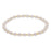 Classic Grateful Pattern 4mm Bead Bracelet - Pearl Bracelet eNewton 