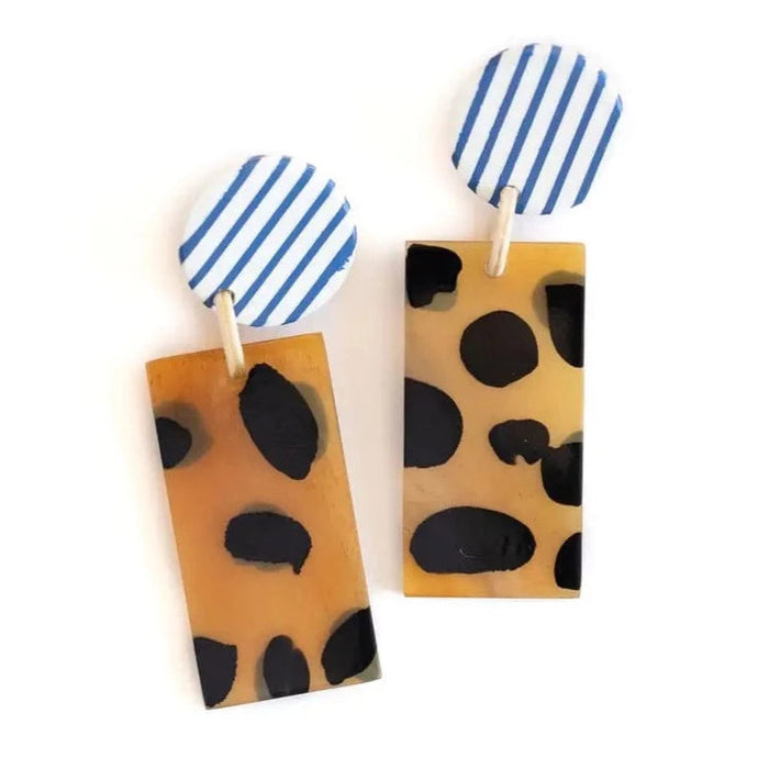 Classic Summer Cabana Earrings Earrings Sunshine Tienda 