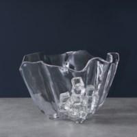 Clear Vida Ice Bucket Serving Pieces Beatriz Ball 