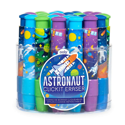 Click-It Erasers : Astronaut Activity Toy Ooly 