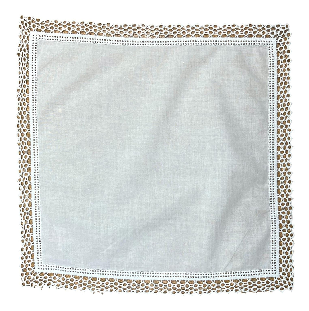 Clunky Lace Hanky Handkerchief Boutross 