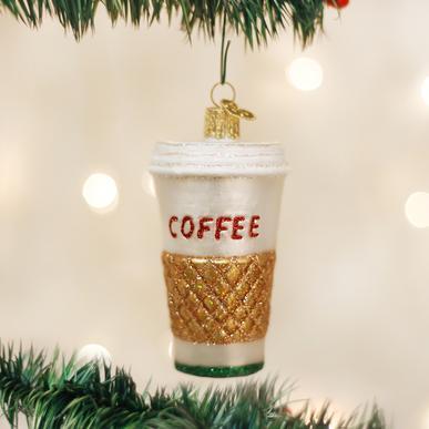 Coffee To Go Ornament Ornament Old World Christmas 
