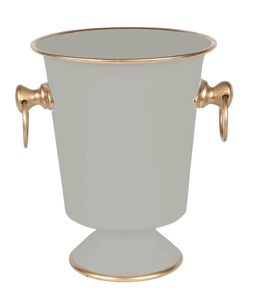 Color Block Ice Bucket Home Decor Jayes Studio Taupe 