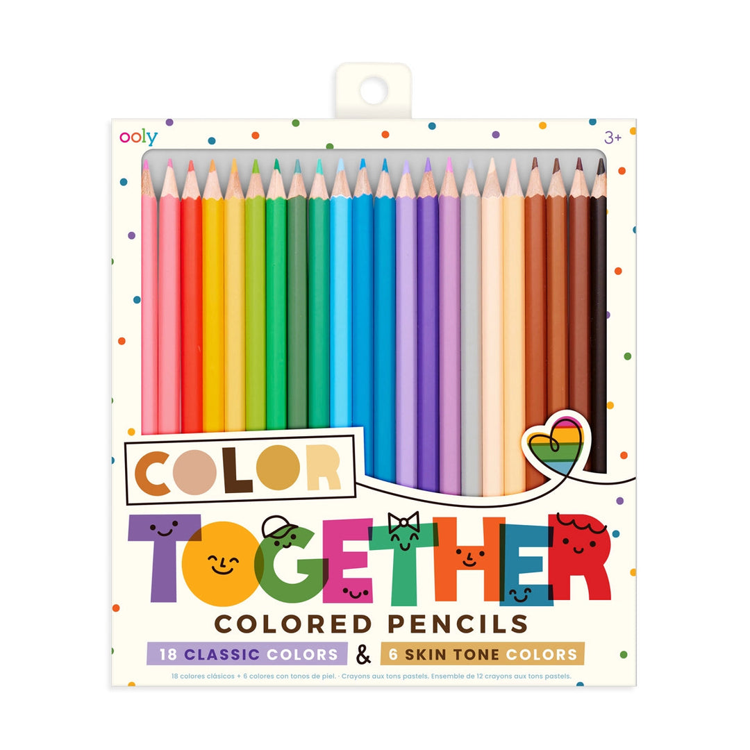 Color Together Colored Pencils - Set of 24 Activity Toy Ooly 