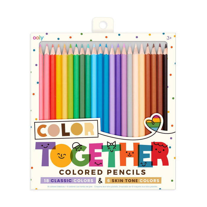 Color Together Colored Pencils - Set of 24 Activity Toy Ooly 