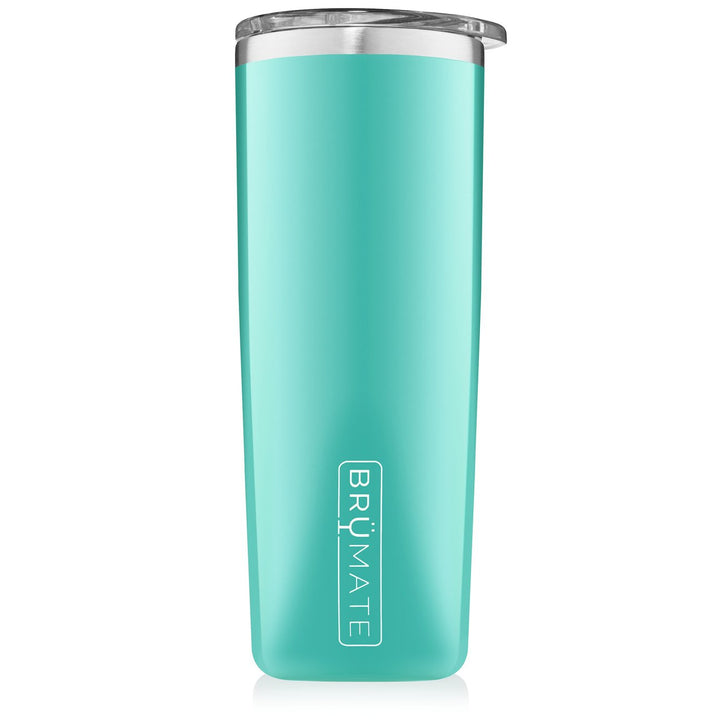 Colorful Highball Tumbler Drinkware Brumate Aqua 