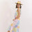 Colorful Stripe Positano Dress Dress Sunshine Tienda 