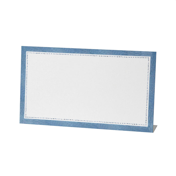 Cornflower Blue Place Cards Place Cards Hester and Cook 