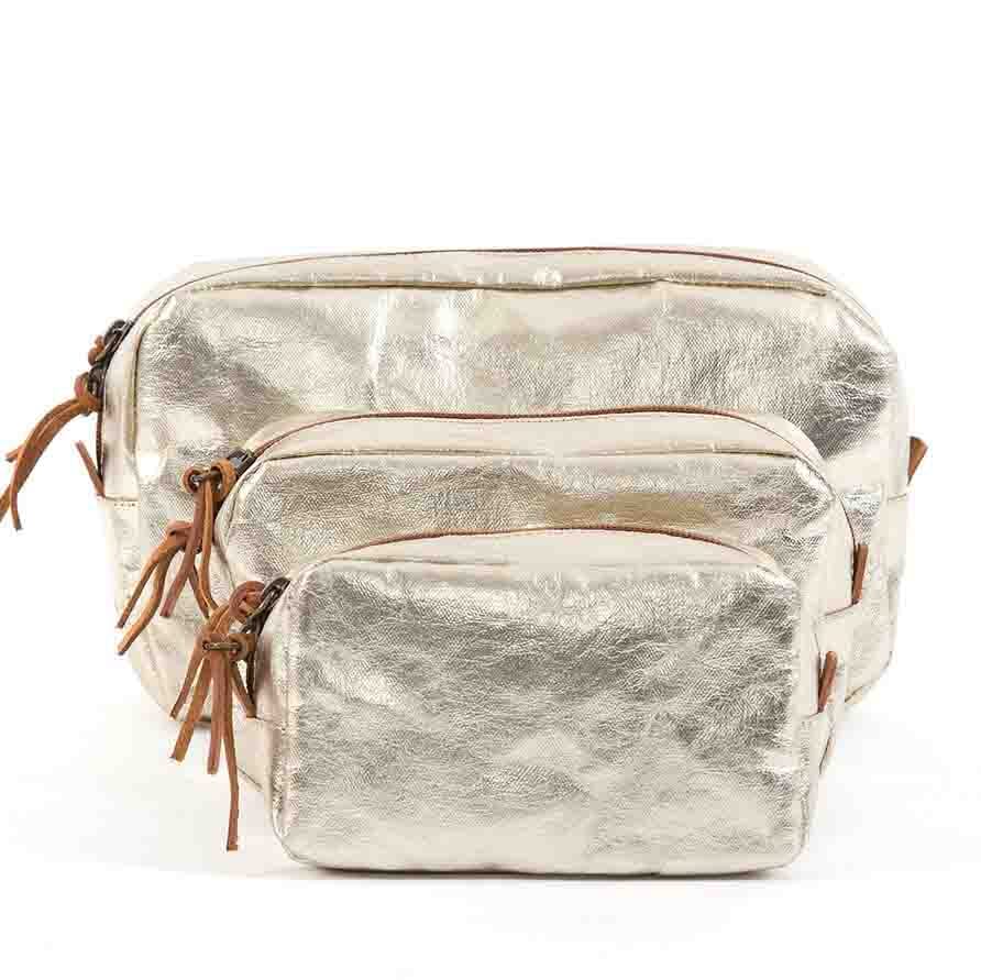 Cosmetic Bag Beauty Case - Platino Cosmetic/Accessories Bags Uashmama 
