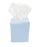 Cotton Pique Tissue Box Cover Tissue Box Covers Royalty Collection Light Blue 