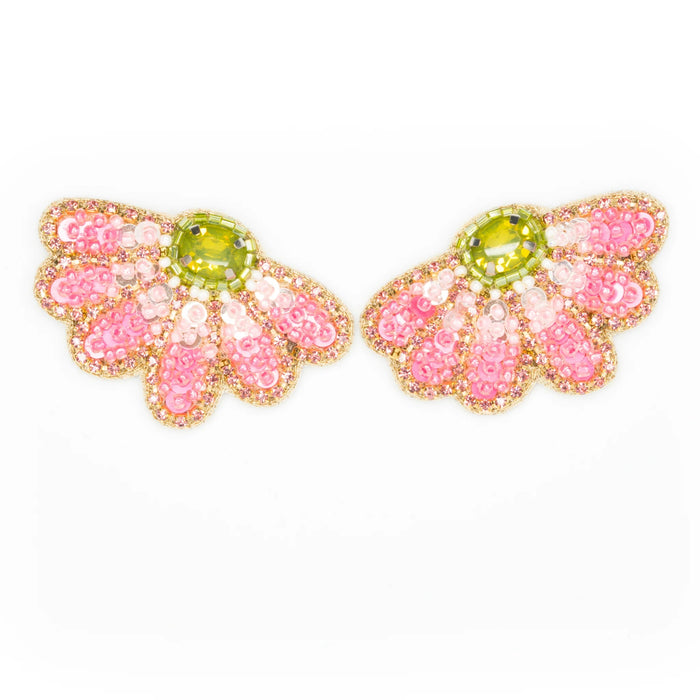 Daisy Earrings - Pink Earrings Beth Ladd 