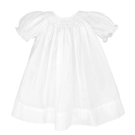 Daygown with Wave Smocking Baby Gown Petit Ami 