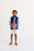 Dean's List Dress Shirt - Park City Periwinkle Windowpane Boy Shirt Beaufort Bonnet 
