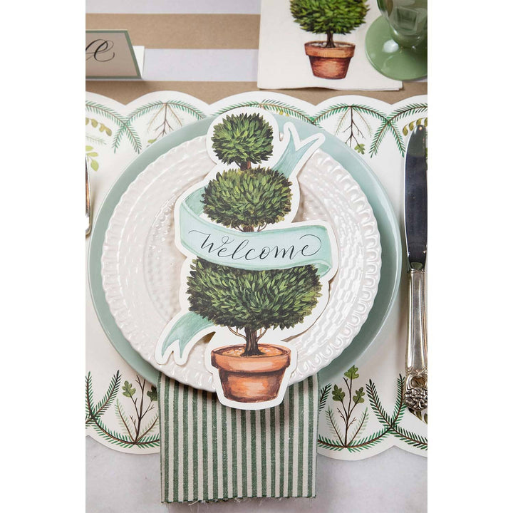 Die-Cut Accents - Topiary Place Cards Rosanne Beck 