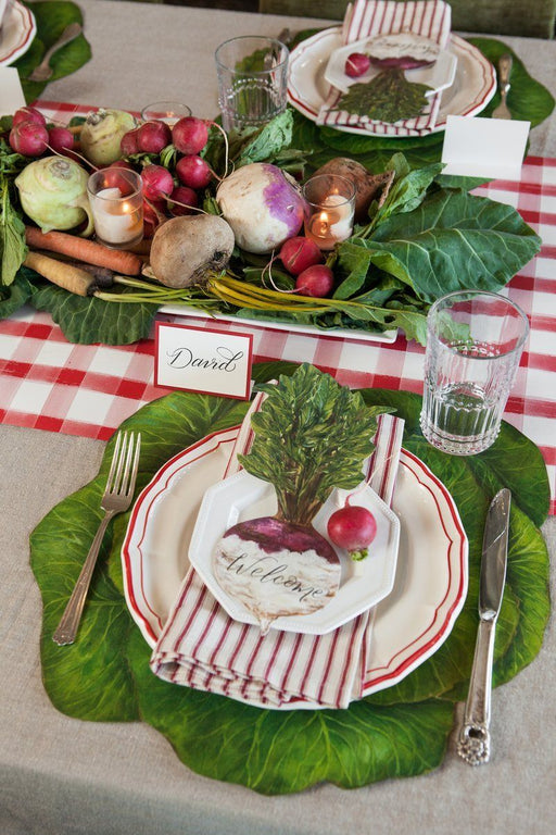 Die Cut Cabbage Placemat Placemats Hester and Cook 