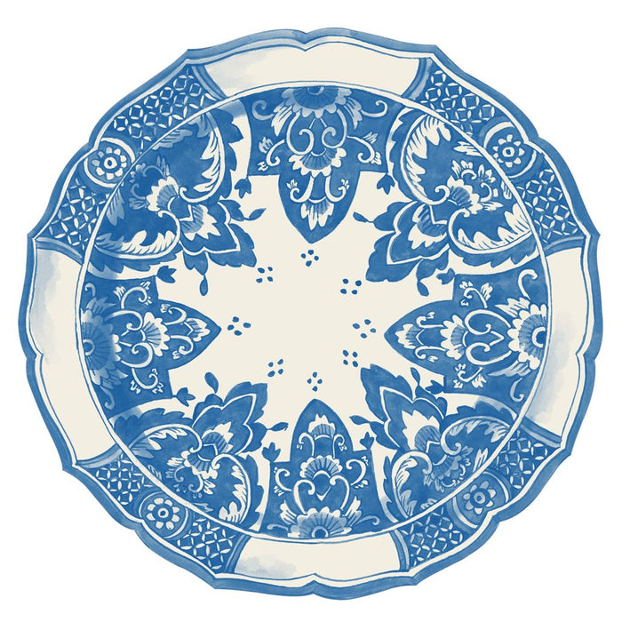 Die-Cut China Blue Placemat Placemats Hester and Cook 