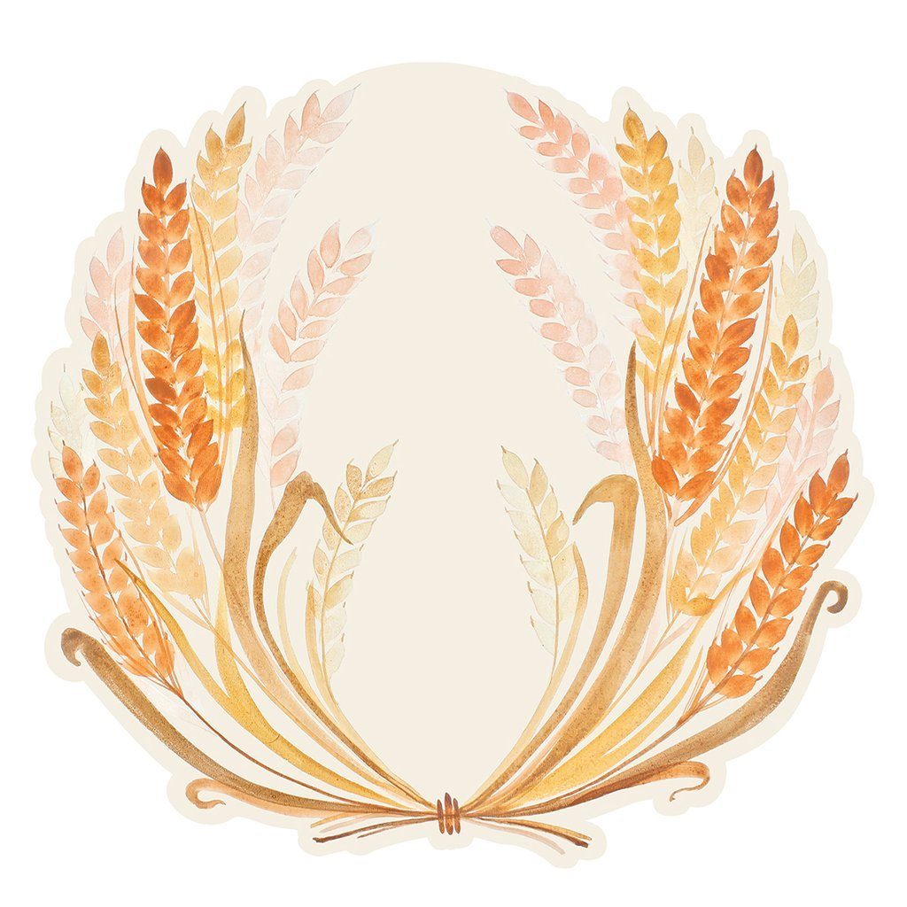 Die-Cut Golden Harvest Placemat Placemats Hester and Cook 