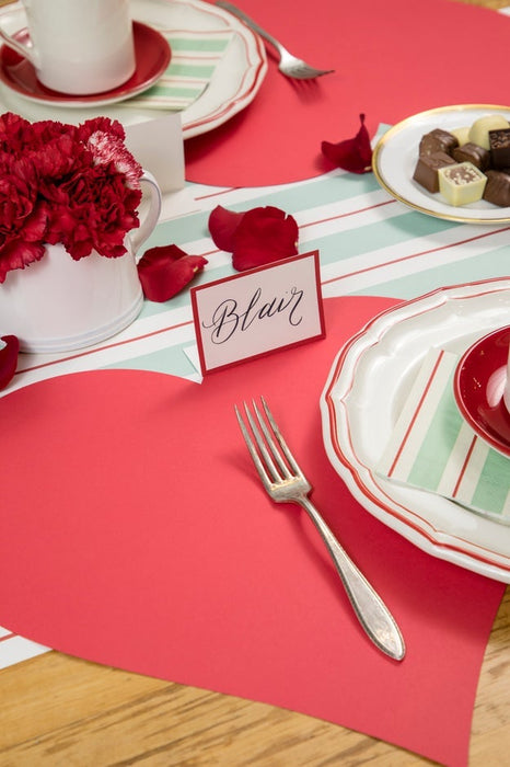 Die-Cut Heart Placemat Placemats Hester and Cook 