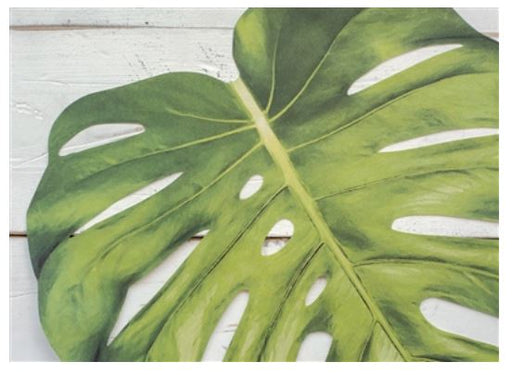 Die Cut Monstera Placemat Placemats Hester and Cook 