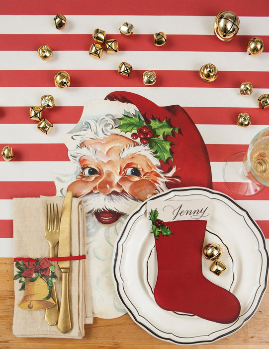 Die-Cut Santa Placemat Placemats Hester and Cook 