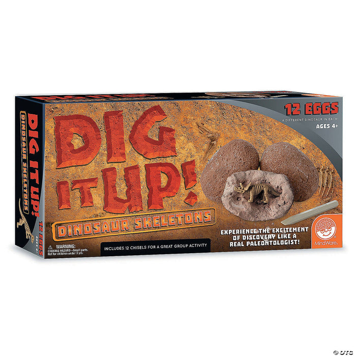 Dig It Up! Dino Skeletons Kit Activity Toy Mind Wire 