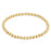 Dignity Gold 4mm Bead Bracelet Bracelet eNewton 