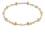 Dignity Sincerity Pattern 4mm Bead Bracelet Bracelet eNewton Botswana Agate 