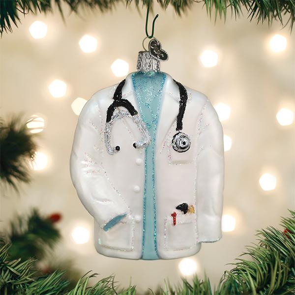Doctor's Coat Ornament Ornament Old World Christmas 
