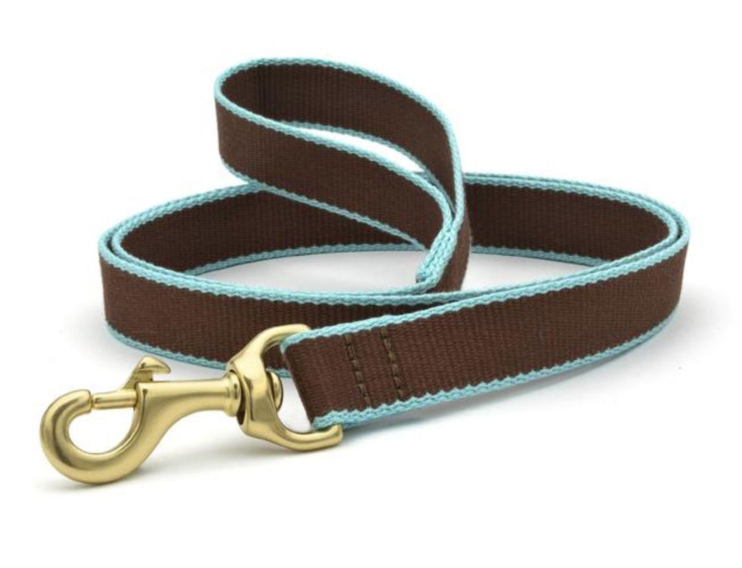 Dog Leash Dog Upcountry Brown/Light Blue 