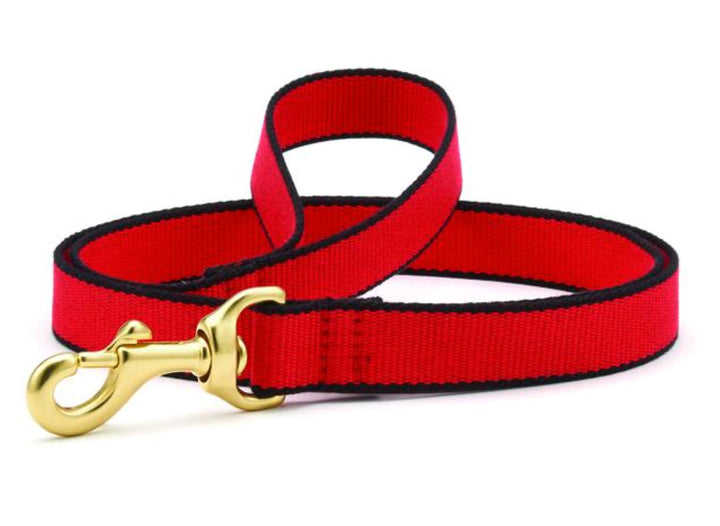 Dog Leash Dog Upcountry Inc Red/Black 