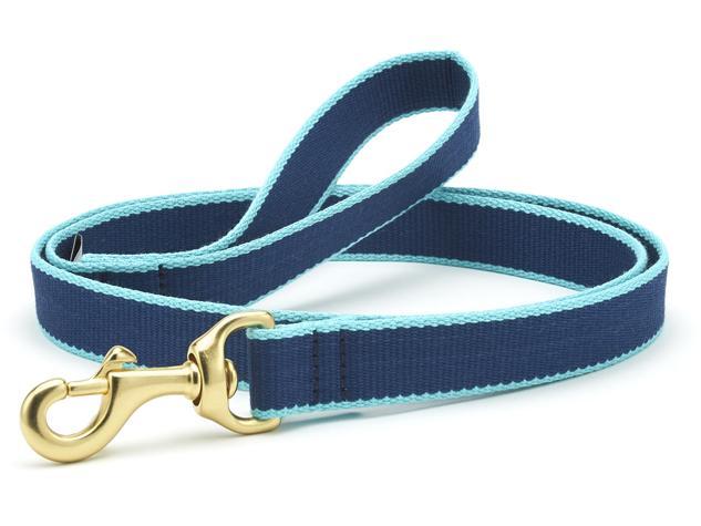 Dog Leash Dog Upcountry Navy/Light Blue