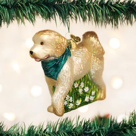 Doodle Dog Ornament Ornament Old World Country 