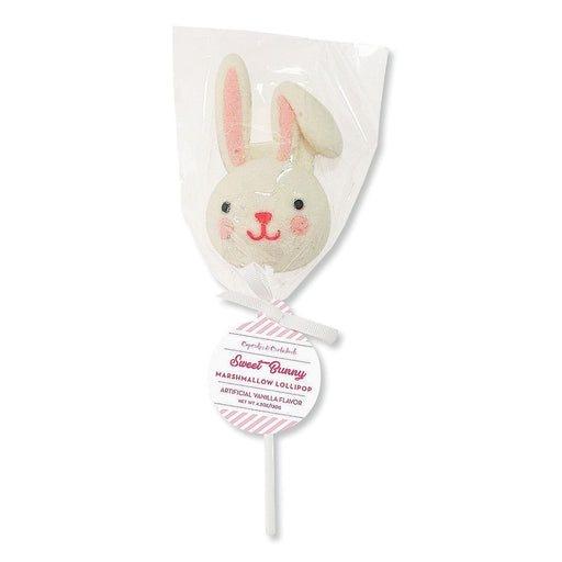 Easter Bunny Marshmallow Lollipop Candy & Chocolate Two's Company 