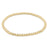 eGirl Classic Gold Bead Bracelet Bracelet eNewton 3mm 
