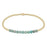eGirl Gold Bliss 2mm Bead Bracelets - Gemstones Bracelet eNewton Amazonite 