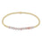 eGirl Gold Bliss 2mm Bead Bracelets - Gemstones Bracelet eNewton Rose Quartz 