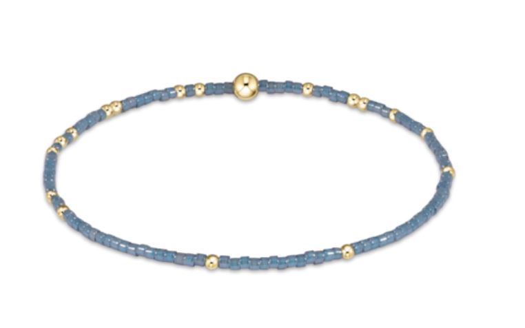 eGirl Hope Unwritten Bracelets - Solids Bracelet eNewton Luster Blue 
