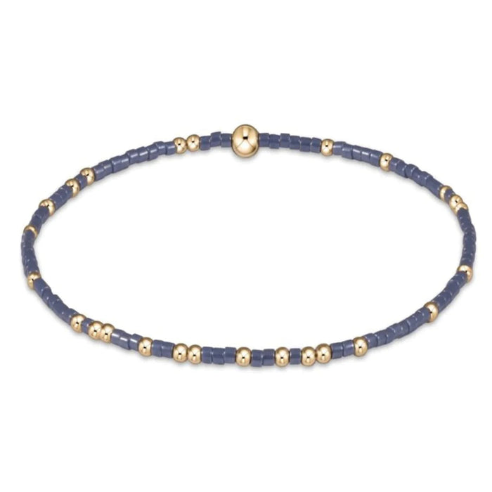eGirl Hope Unwritten Bracelets - Solids Bracelet eNewton Slate Blue 