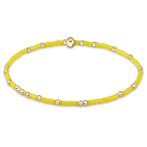 eGirl Hope Unwritten Bracelets - Solids Bracelet eNewton Yellow 
