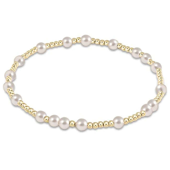 Egirl Hope Unwritten Gold + Gemstones Bracelets Bracelet eNewton Pearl 