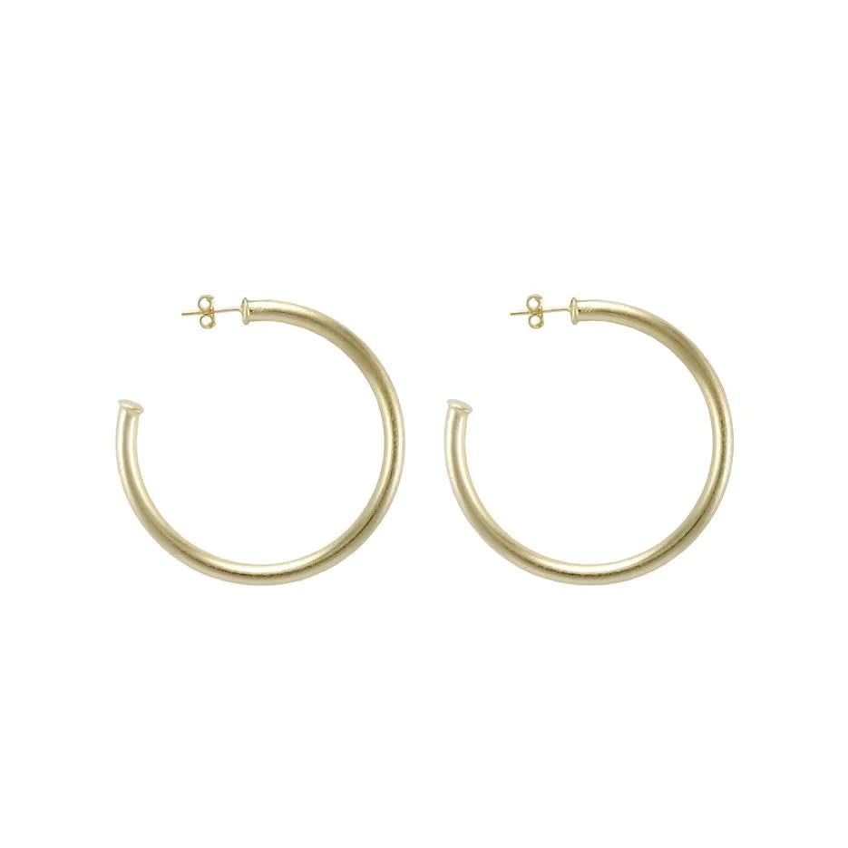 Everybody's Favorite Hoop - Gold Earrings Sheila Fajl Petite 