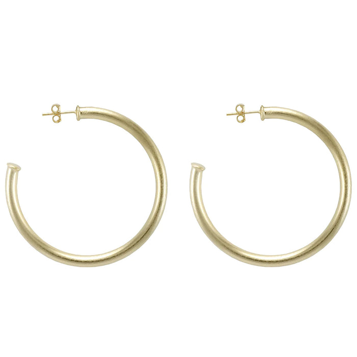 Everybody's Favorite Hoop - Gold Earrings Sheila Fajl Small 